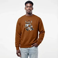 Champion Men's Texas Longhorns Football Bevo Long Sleeve Crewneck Sweatshirt