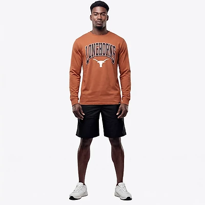 47 Brands Men's University of Texas Longhorns Walk Tall Franklin Long Sleeve T-shirt