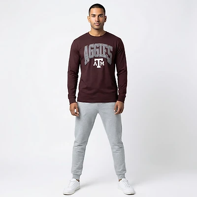 47 Brands Men's Texas A&M Aggies Walk Tall Franklin Long Sleeve T-shirt