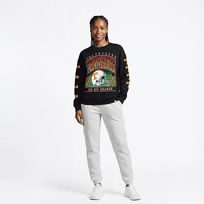 47 Brands Women's University of Tennessee Volunteers Go Big Oversized Long Sleeve Crew Fleece