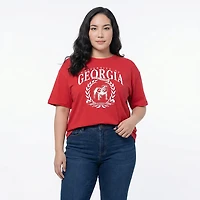 Pressbox Women's Georgia Wendy Motley Crew T-shirt