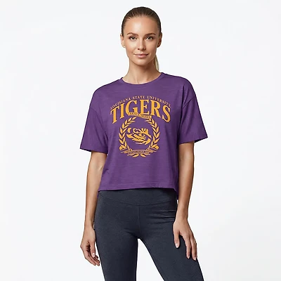Pressbox Women's LSU Wendy Motley Crew T-shirt