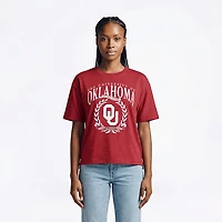Pressbox Women's Oklahoma Wendy Motley Crew T-shirt