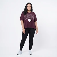 Pressbox Women's Texas A&M New Zealand Maxima Ascher 3/4 Sleeve Top