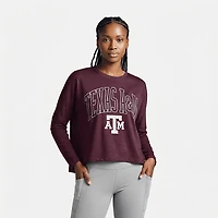 Pressbox Women's Texas A&M New Zealand Maxima Ascher 3/4 Sleeve Top