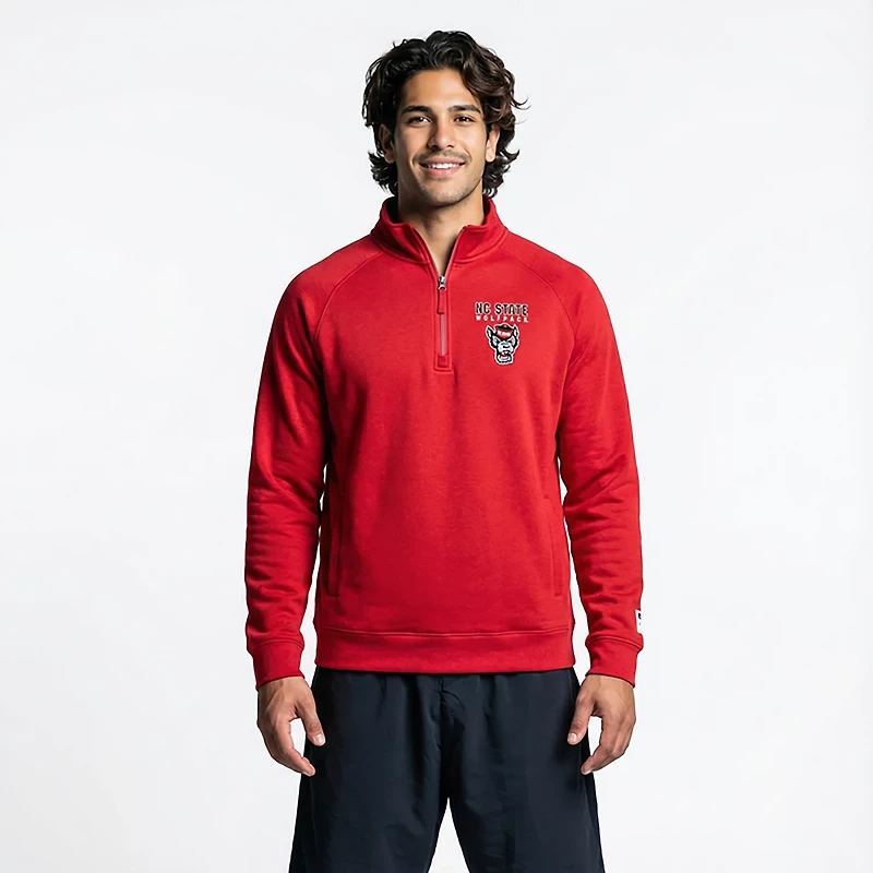 Colosseum Athletics Men's NC State Nial 1/4 Zip Pullover