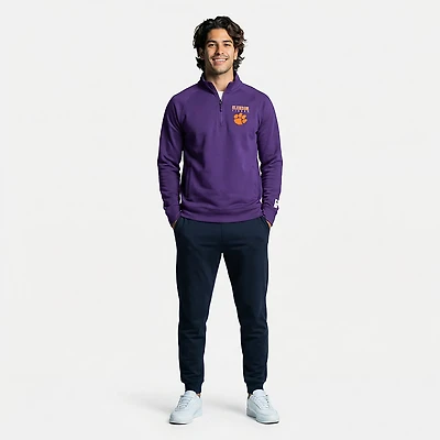 Colosseum Athletics Men's Clemson Nial 1/4 Zip Pullover