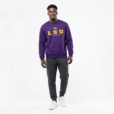 Colosseum Athletics Men's LSU Zayn Crew Sweatshirt