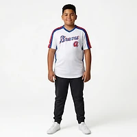 Stitches Boys' Atlanta Braves RBI Shirzy Short Sleeve T-shirt