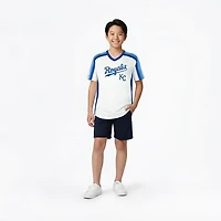Stitches Boys' Kansas City Royals RBI Shirzy Short Sleeve T-shirt