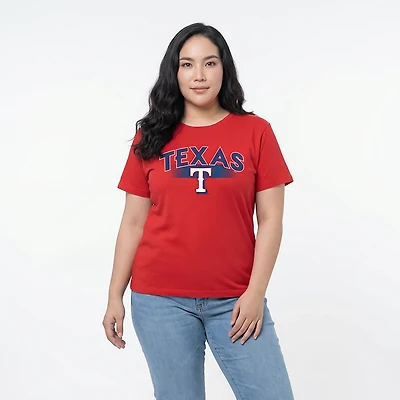GIII-4Her Texas Rangers Pitch T-shirt