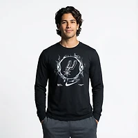 Nike Men's San Antonio Spurs Off-Court Max 90 Long Sleeve T-shirt