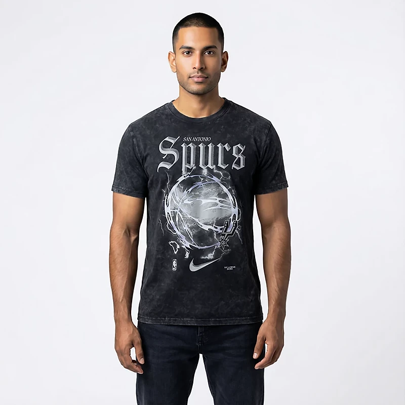 Nike Men's San Antonio Spurs Off-Court Max 90 Short Sleeve T-shirt