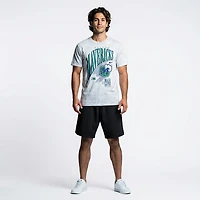 Nike Men's Dallas Mavericks Hardwood Classic Ringer Short Sleeve T-shirt