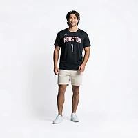 Nike Men's Houston Rockets Amen Thompson Statement Name & Number Short Sleeve T-shirt