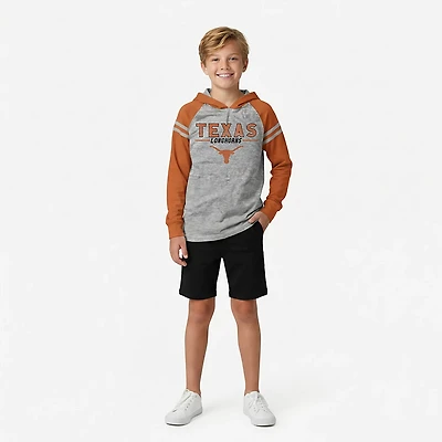 Wes & Willy Boys' University of Texas Raglan Lightweight Hoodie