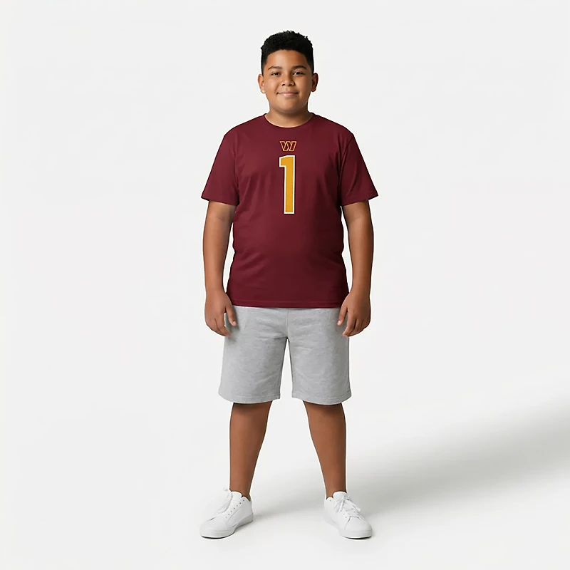 Nike Youth's Washington Commanders Deebo Samuel Sr. Fuse Player Name & Number Tee