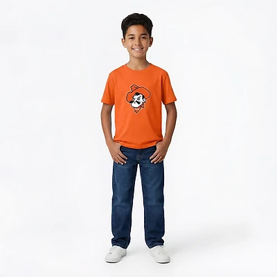 Wes & Willy Boys' Oklahoma State Primary Logo T-shirt