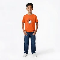 Wes & Willy Boys' Oklahoma State Primary Logo T-shirt