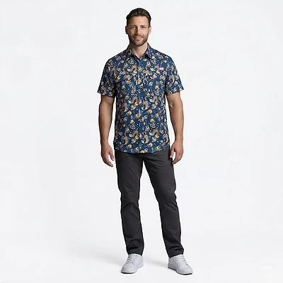 Magellan Outdoors Men's Howdy Print Short Sleeve Shirt