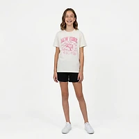 BCG Girls' Cotton Boxy Graphic T-shirt