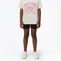 BCG Girls' Cotton Boxy Graphic T-shirt