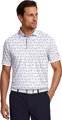 PGA TOUR Men's Golf Gear Novelty Polo Shirt