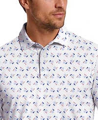 PGA TOUR Men's Golf Gear Novelty Polo Shirt