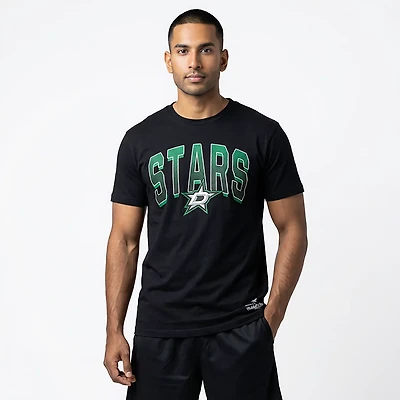 Mitchell & Ness Men's Dallas Stars Goal Scorer Short Sleeve Graphic T-shirt