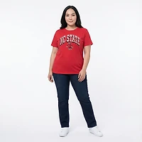 WILDCAT RETRO Women's NC State Arch Shadow Boxy T-shirt