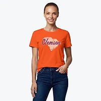 WILDCAT RETRO Women's Clemson State Script Meet and Greet T-shirt