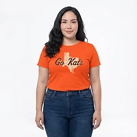 WILDCAT RETRO Women's Sam Houston State University Script Meet and Greet T-shirt