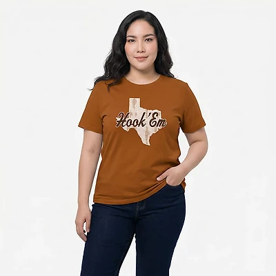 WILDCAT RETRO Women's Texas State Script Meet and Greet T-shirt