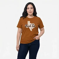 WILDCAT RETRO Women's Texas State Script Meet and Greet T-shirt