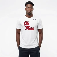 Nike Men's Ole Miss Stack Logo T-shirt