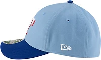 New Era Boys' Texas Rangers Jr. Player Replica Away 39THIRTY MC Cap