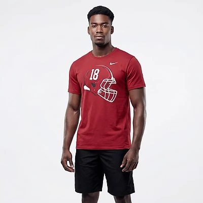 Nike Men's Alabama Football Helmet T-shirt