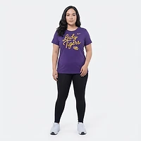 Nike Women's LSU Script Over Logo T-shirt