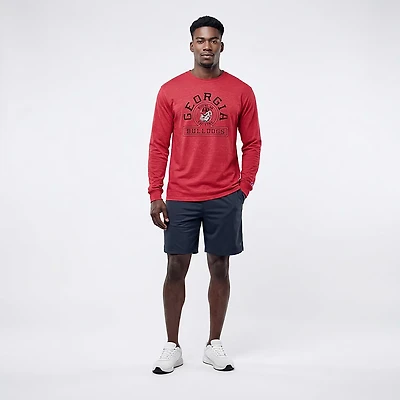 Champion Men's Georgia School Arch Triumph Long Sleeve T-shirt