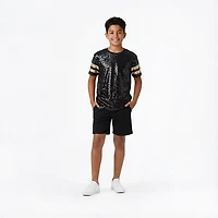 Outerstuff Boys' Houston Texans Rumble Long Sleeve Graphic T-shirt