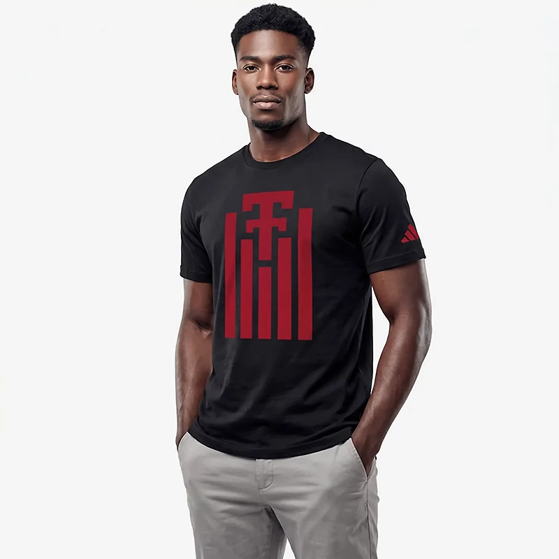 adidas Men's Texas Tech Red Raiders 100 Year Anniversary Football Short Sleeve Graphic T-shirt