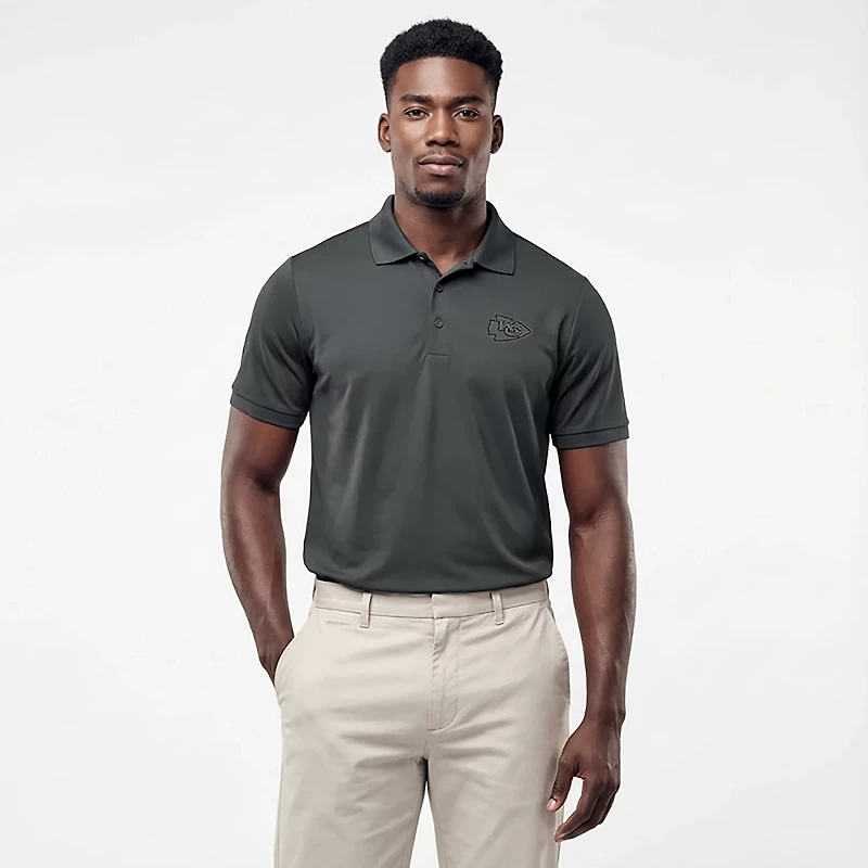Antigua Men's Chiefs Night Vision Legacy Pique Polo Shirt
