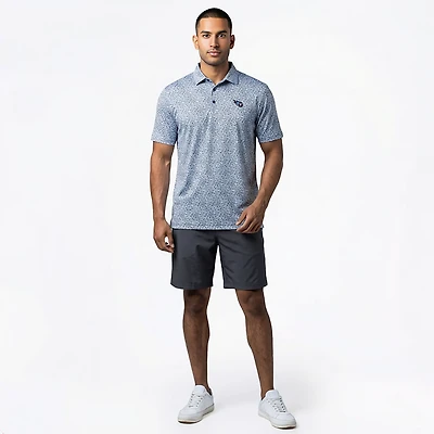 Antigua Men's Titans Field Ditsy Polo Shirt