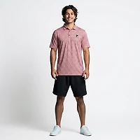 Antigua Men's Falcons Field Ditsy Polo Shirt