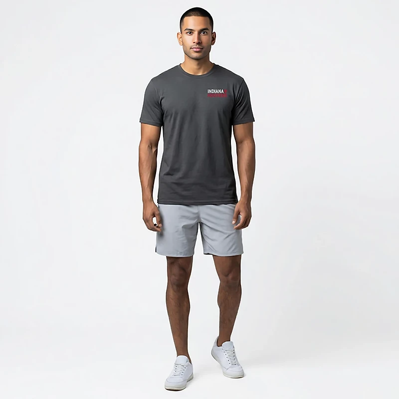 Image One Men's Indiana School Elements Stack DS T-shirt