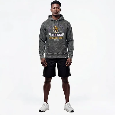 Colosseum Athletics Men's LSU Tigers Oddbody Marble Fleece Hoodie
