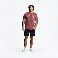 WILDCAT RETRO Men's University of South Carolina Block Arch Over Vault Mascot Graphic T-shirt