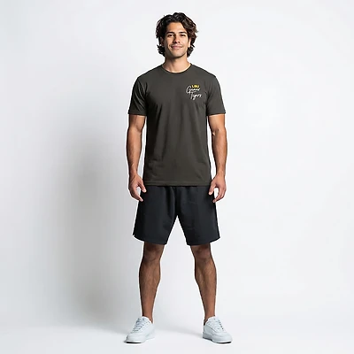 Image One Men's LSU Mardi Gras King DS T-shirt