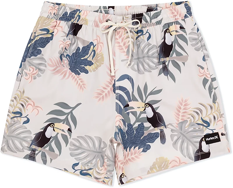 Hurley Men's Cannonball Lined Volley Swim Shorts 6 in.