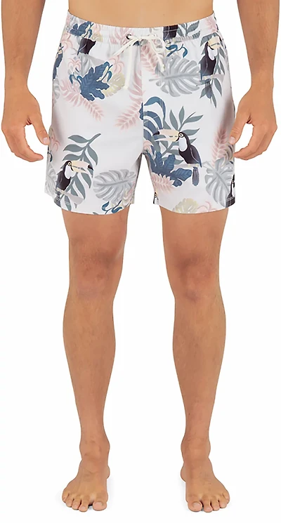 Hurley Men's Cannonball Lined Volley Swim Shorts 6 in.